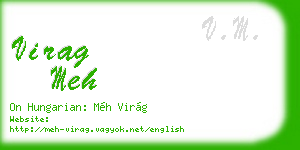 virag meh business card